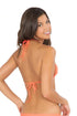 Luli Fama Wild Card Pom Pom Triangle Top